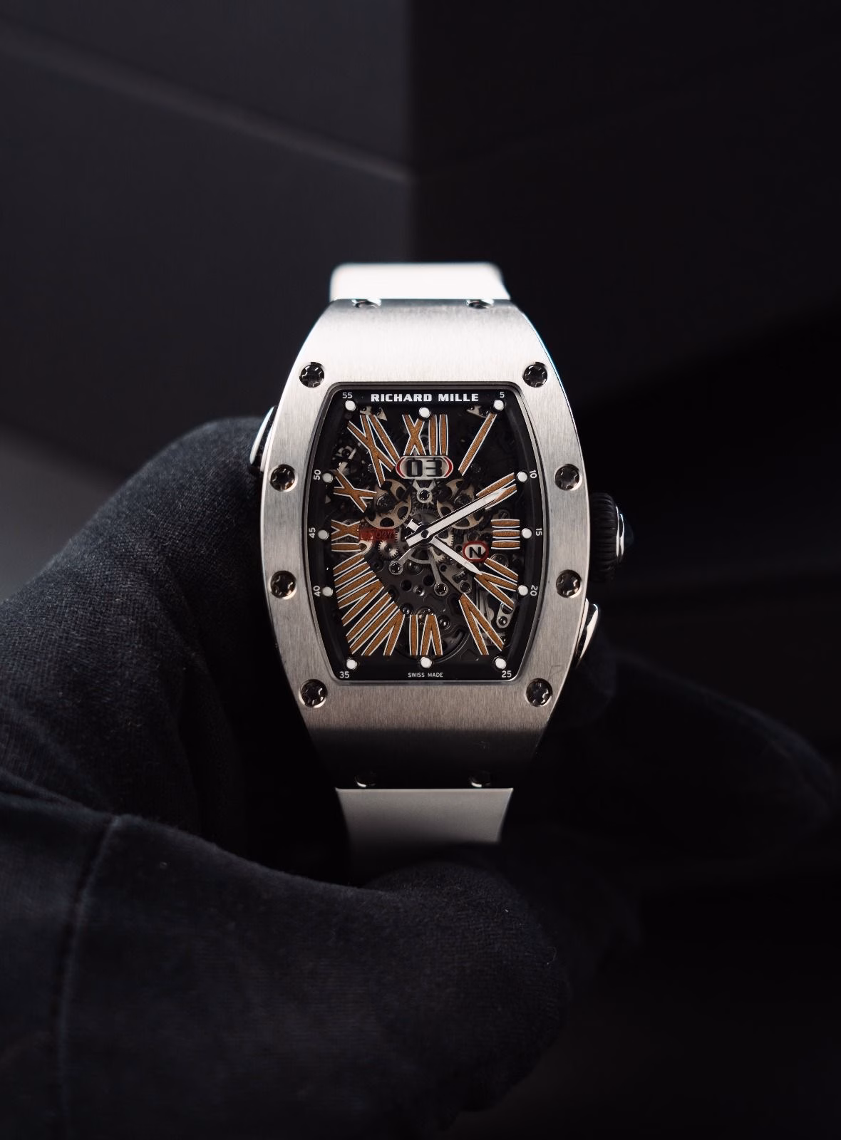 Grijze richard mille