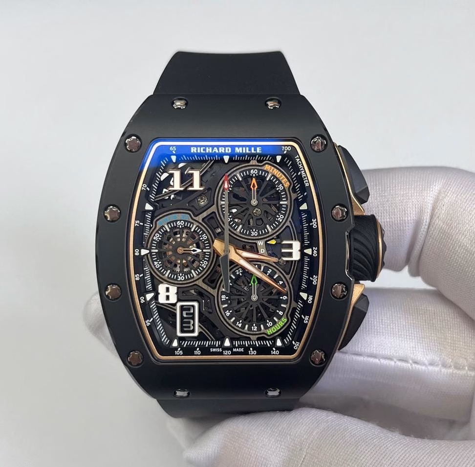 zwarte richard mille